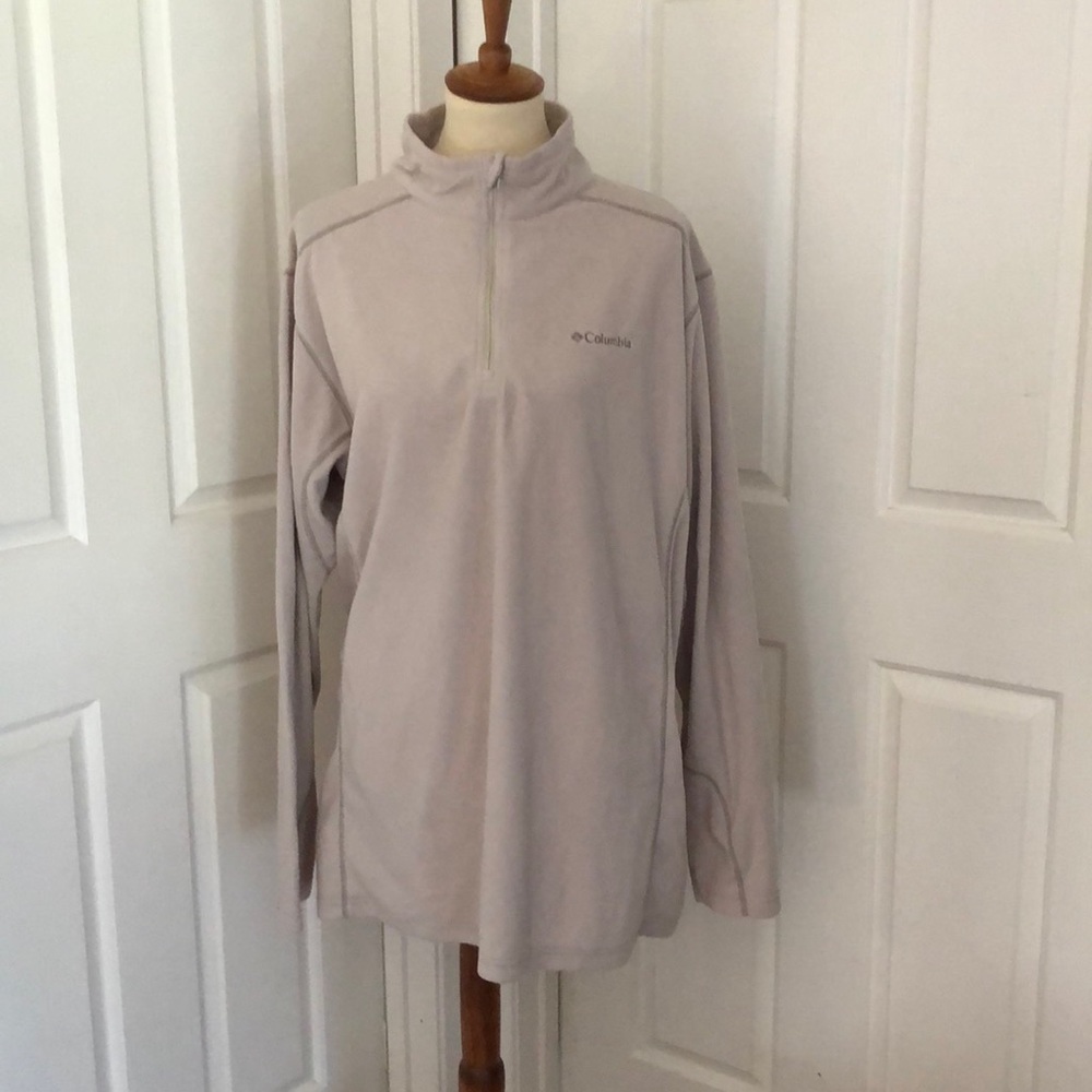 Mens Columbia Quarter Zip Pullover